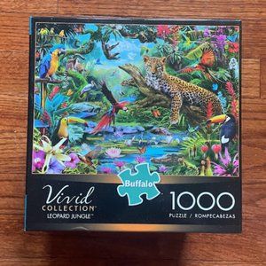 Vivid Collection™ Leopard Jungle™ 1000-piece Jigsaw Puzzle